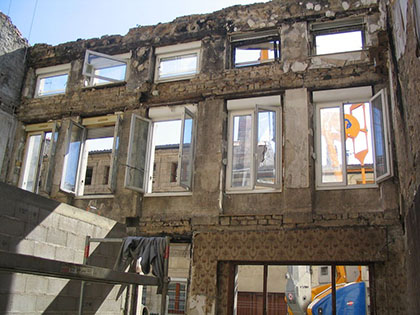 Rénovation de bâtiments à Verdun (55)